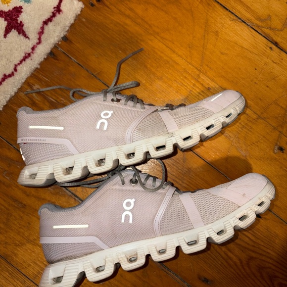 ON Running Purple/ Gray Sneakers - Picture 4 of 7